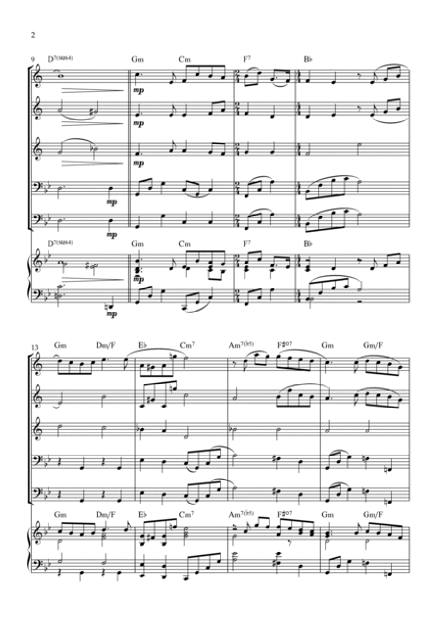 Love Theme (tema D'amore) Horn scores gallery preview page 2