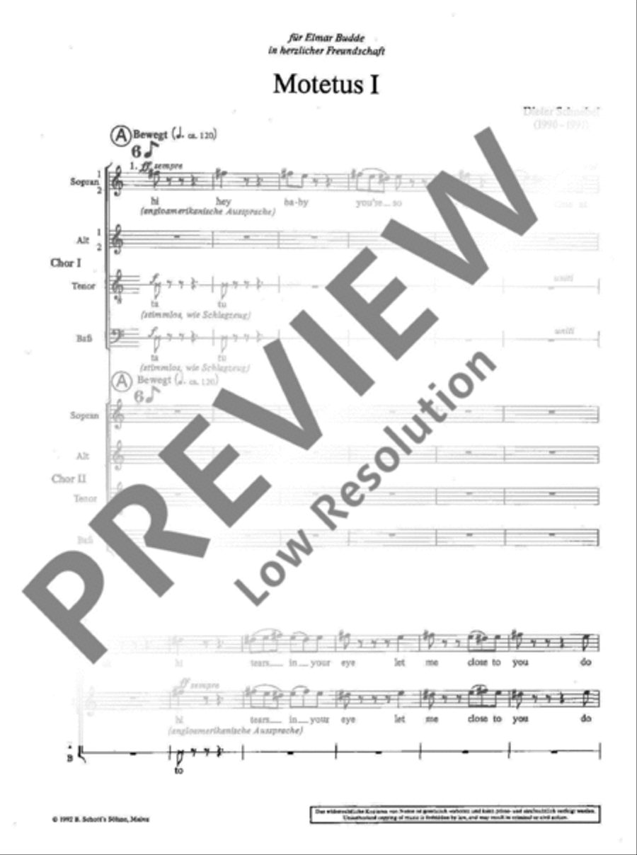 Motetus I 4-Part scores gallery preview page 4