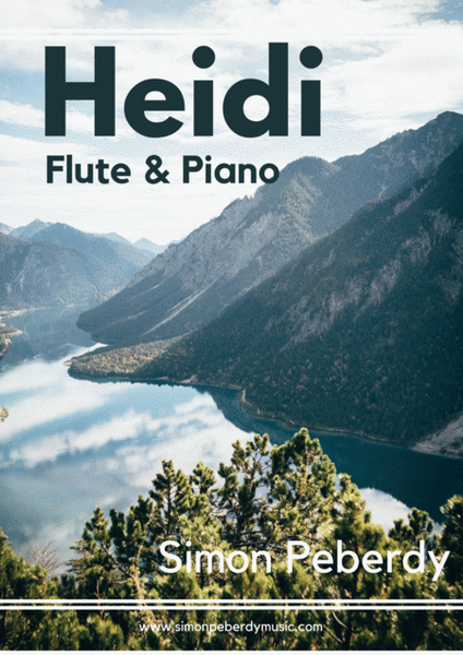 Heidi, for flute and piano by Simon Peberdy image number null