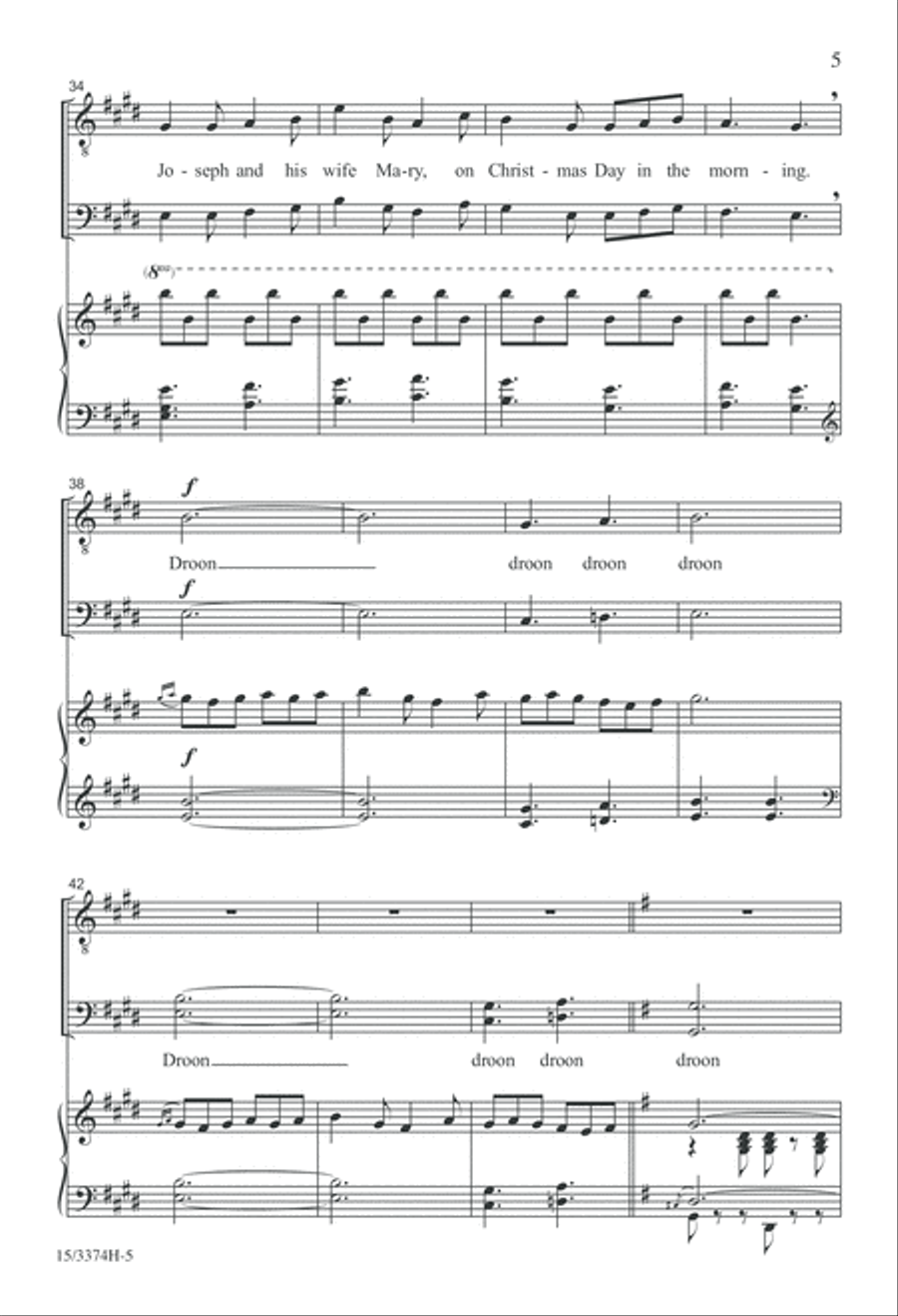 I Saw Three Ships I Saw Three Ships 3-Part scores gallery preview page 5