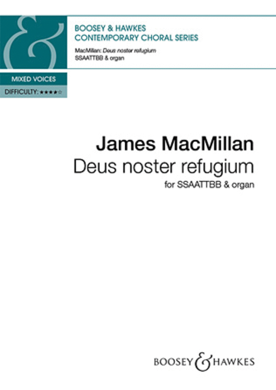 Deus noster refugium - Psalm 45 (46) SSAATTBB scores gallery preview page 1