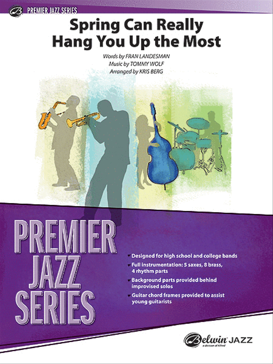 Spring Can Really Hang You Up the Most Jazz Ensemble scores gallery preview page 1