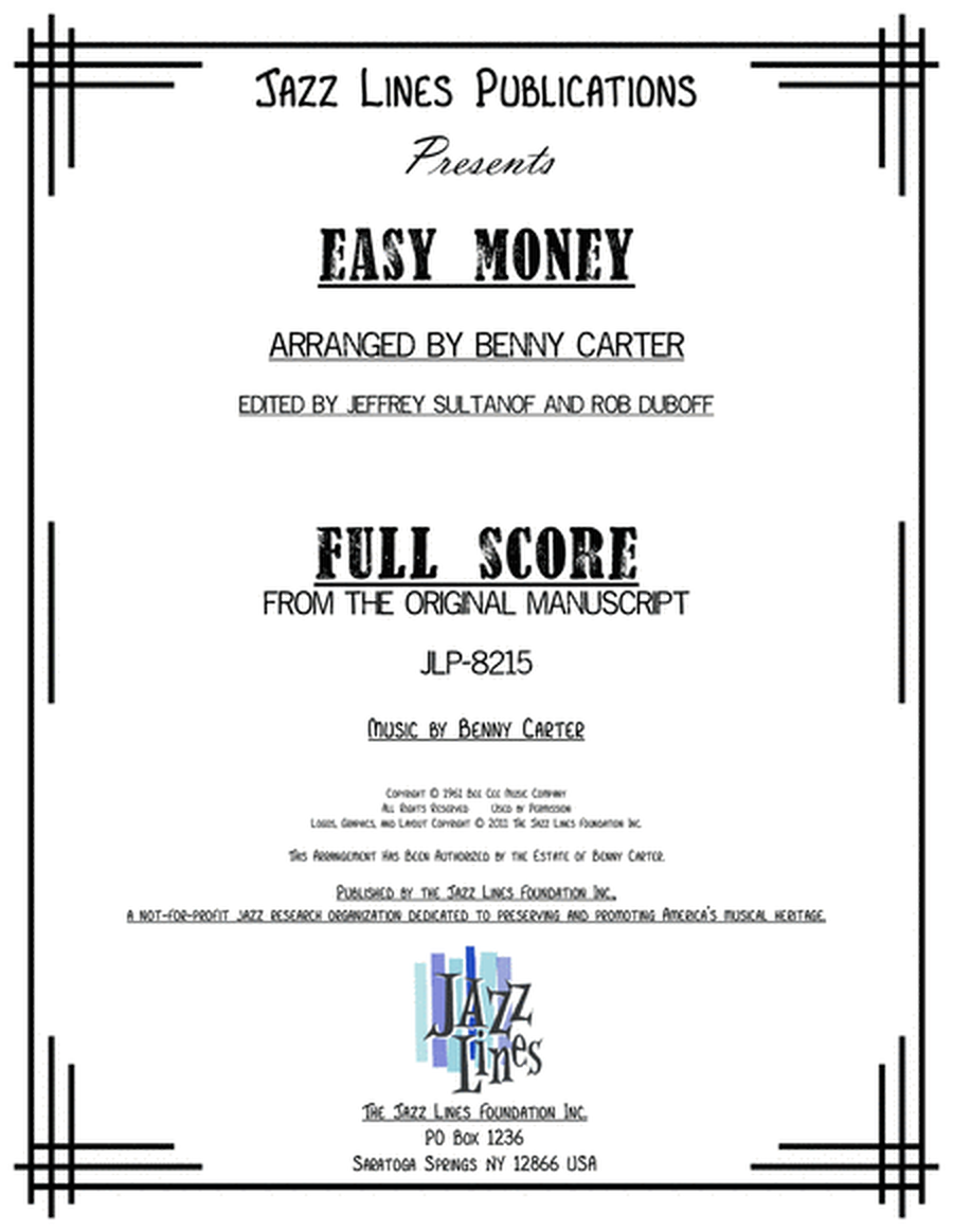 Easy Money image number null