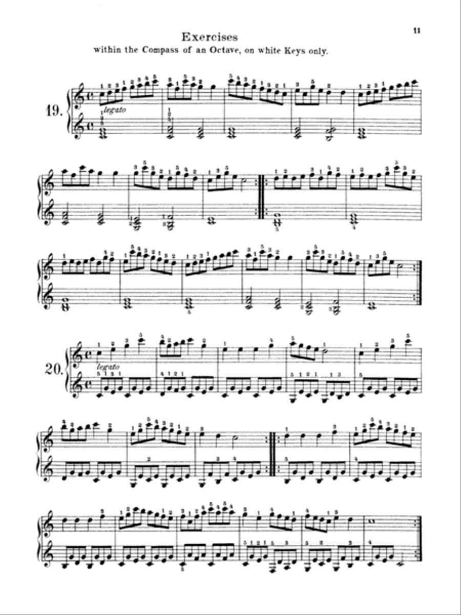 Czerny: Practical Method for Beginners, Op. 599