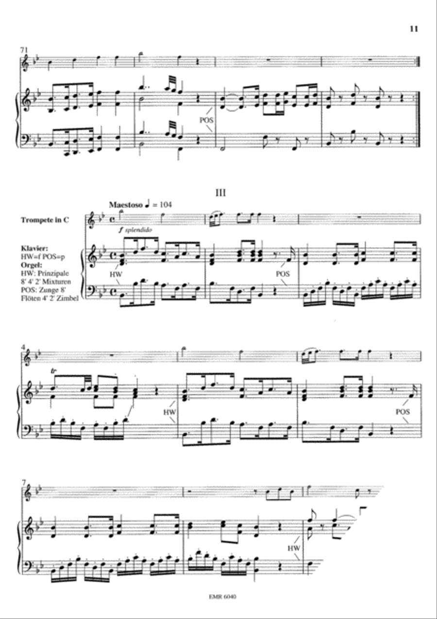 3 Marsche Trumpet Solo scores gallery preview page 5