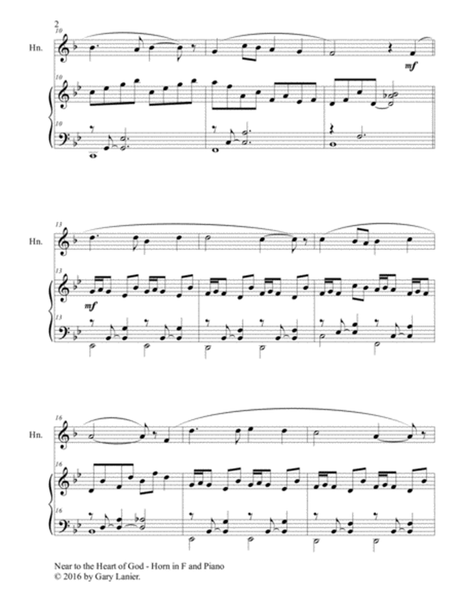 3 HYMNS OF PEACE AND COMFORT (for Horn in F with Piano - Instrument Part included) image number null