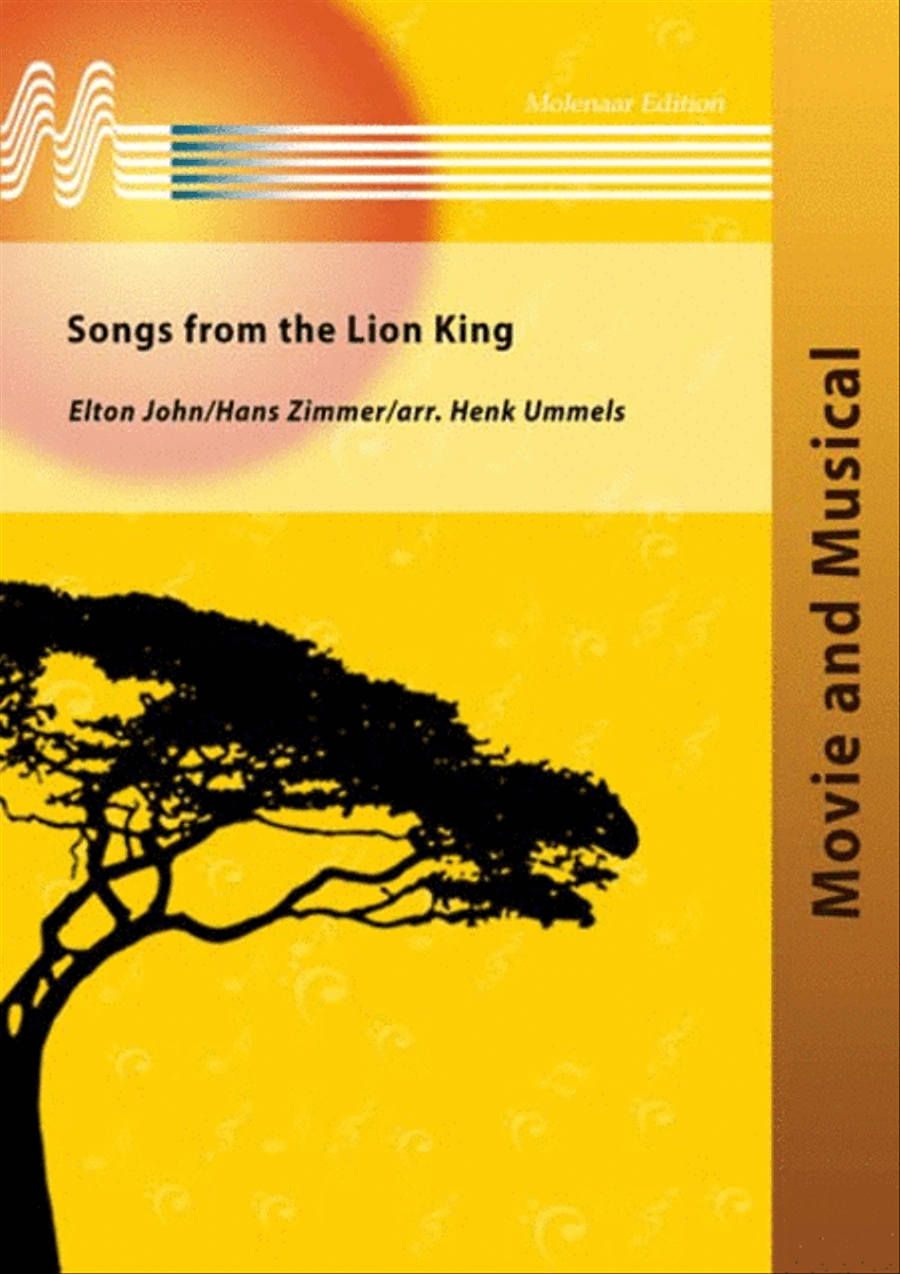 Songs from the Lion King Concert Band scores gallery preview page 1