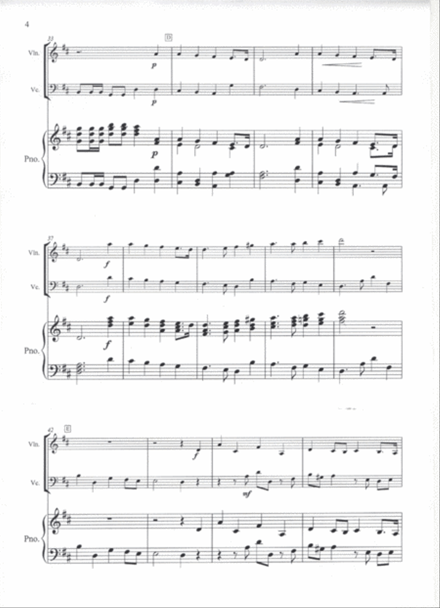 Hallelujah instrumental hotsell piano violin cello