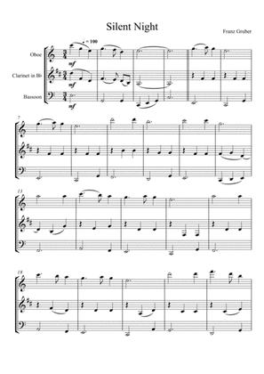 Franz Gruber - Silent Night (Oboe, Clarinet and Bassoon Trio)