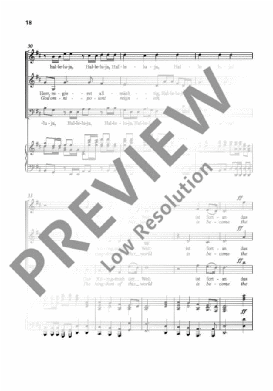 Halleluja 3-Part scores gallery preview page 6