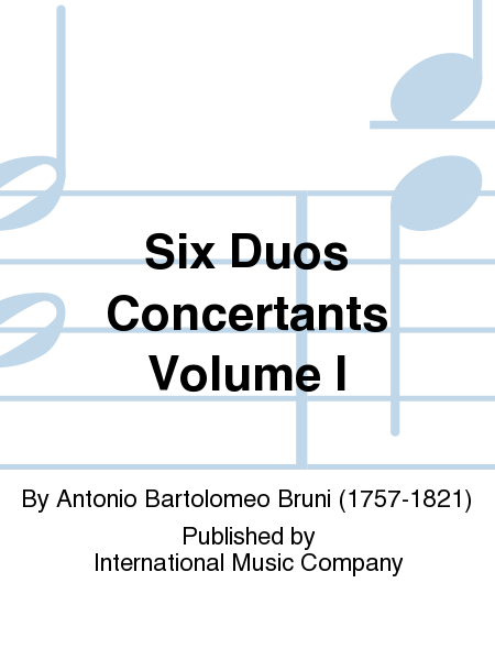 Six Duos Concertants Volume I
