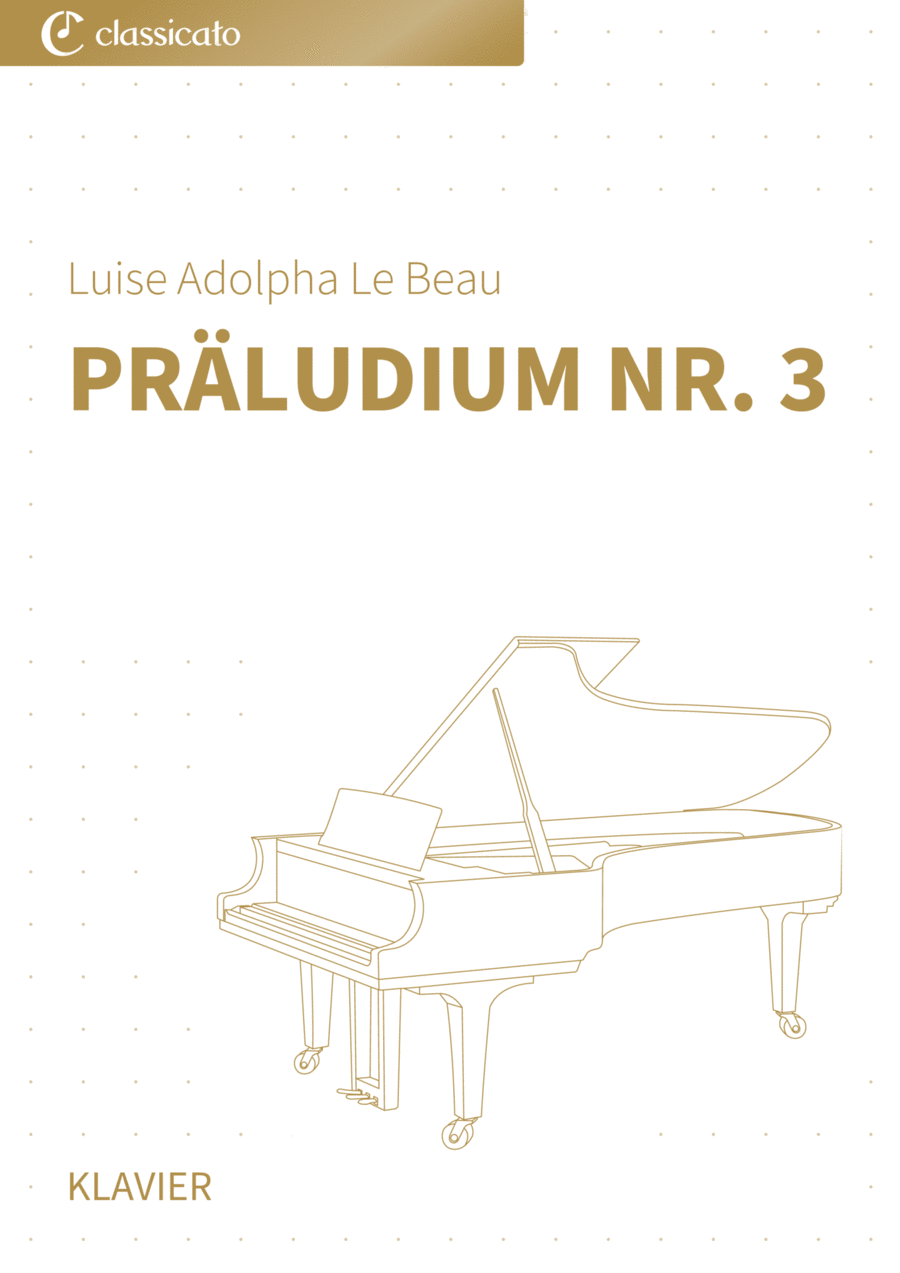 Präludium Nr. 3 Piano scores gallery preview page 1