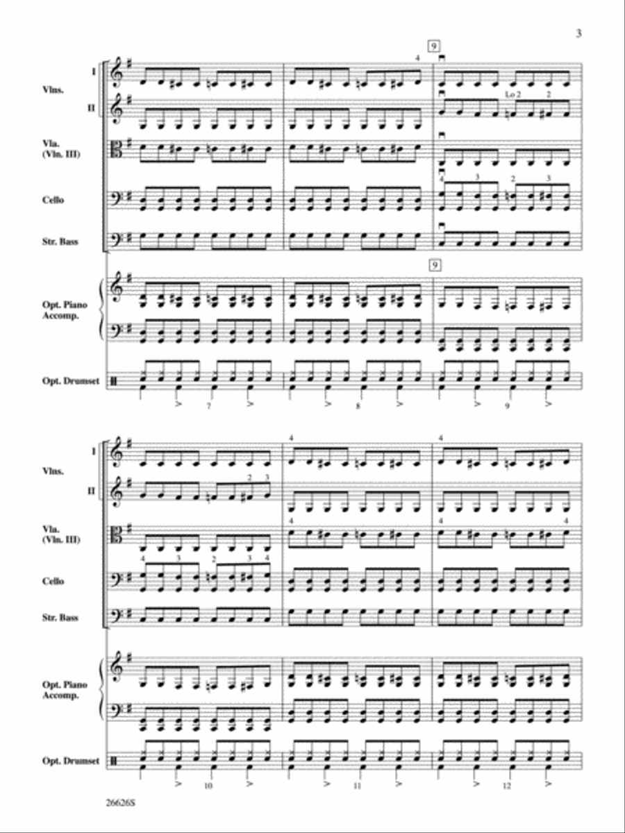 Batman Theme Batman Theme String Orchestra scores gallery preview page 3