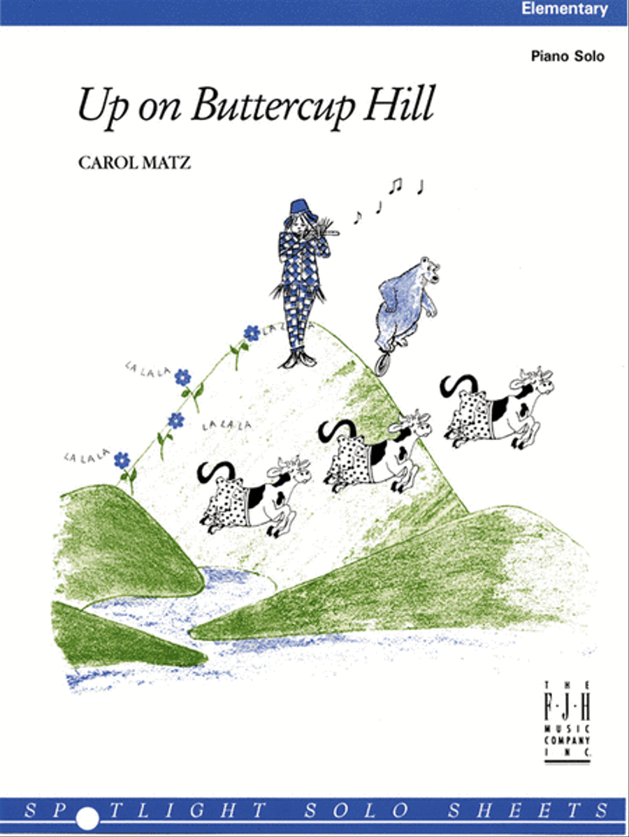 Up on Buttercup Hill Easy Piano scores gallery preview page 2