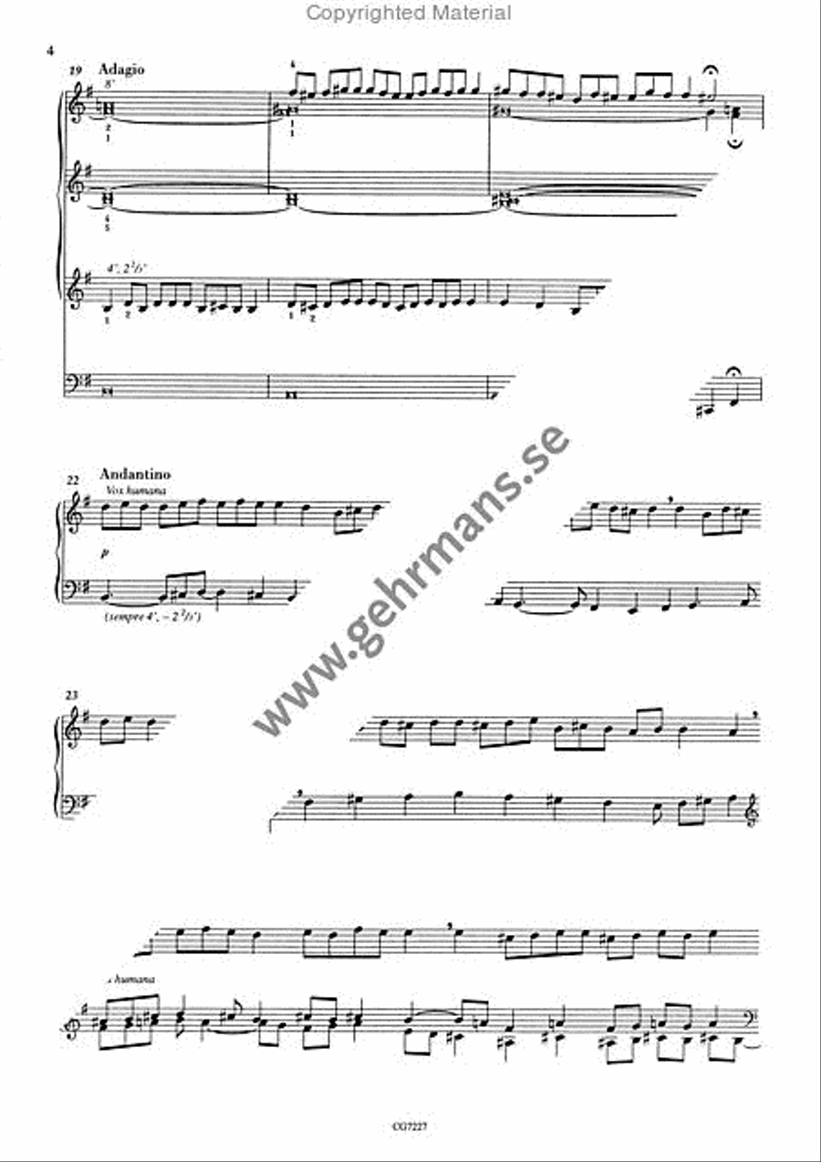 Toccata Organ Solo scores gallery preview page 5
