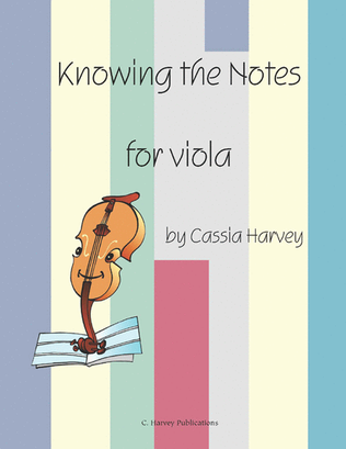 Book cover for Knowing the Notes for Viola