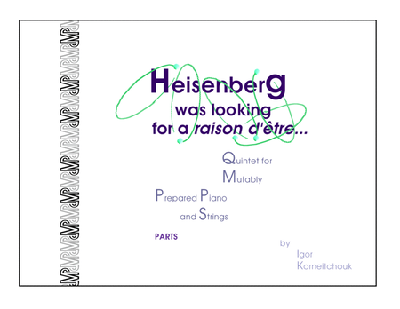 Heisenberg was looking for a raison d'être (Parts only) image number null