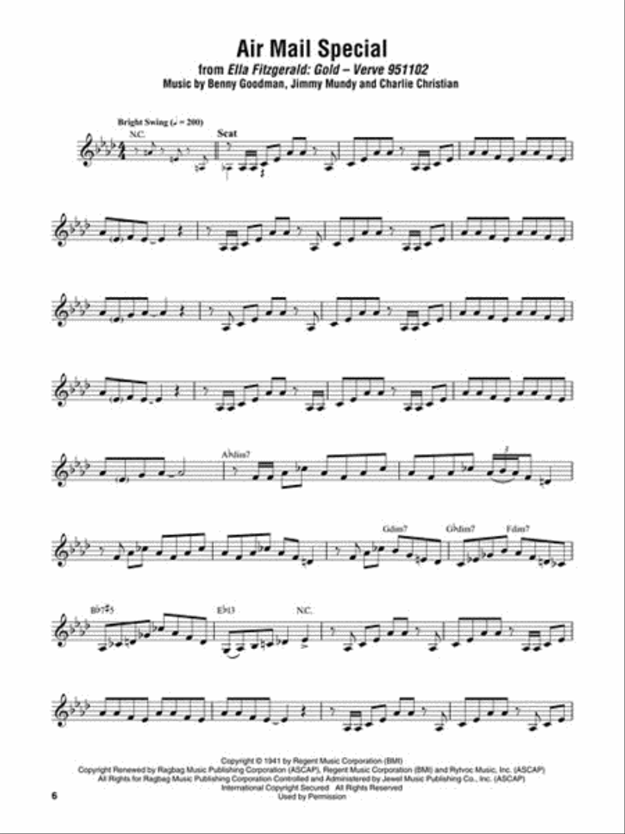 Scat Omnibook Voice scores gallery preview page 3