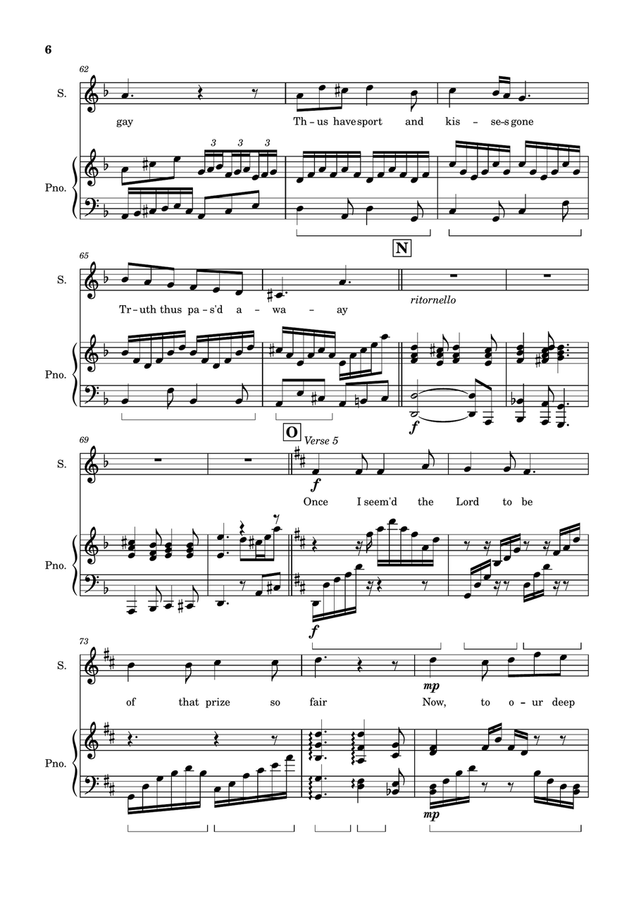 An Den Mond (To the Moon) Chamber Music scores gallery preview page 6