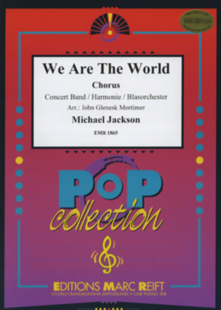 We Are The World We Are The World 4-Part scores gallery preview page 1