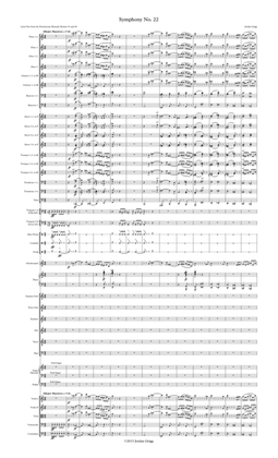 Symphony No.22 Score and parts