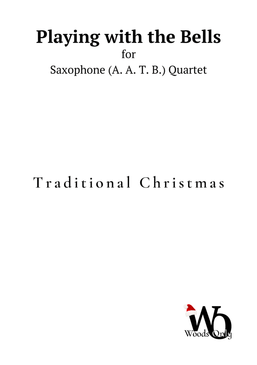 Jingle Bells for Saxophone Quartet AATB image number null