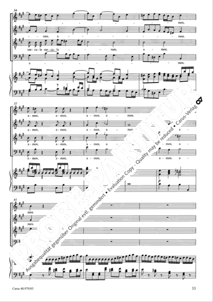 Laudate pueri SSA scores gallery preview page 34