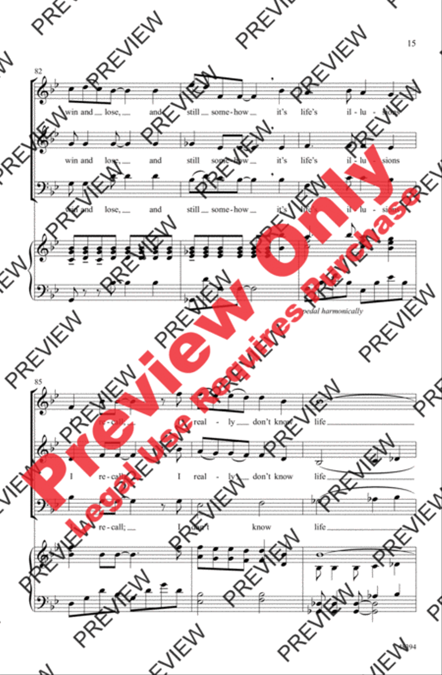 Both Sides Now 3-Part scores gallery preview page 15