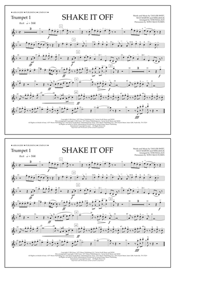 Shake It Off - Trumpet 1