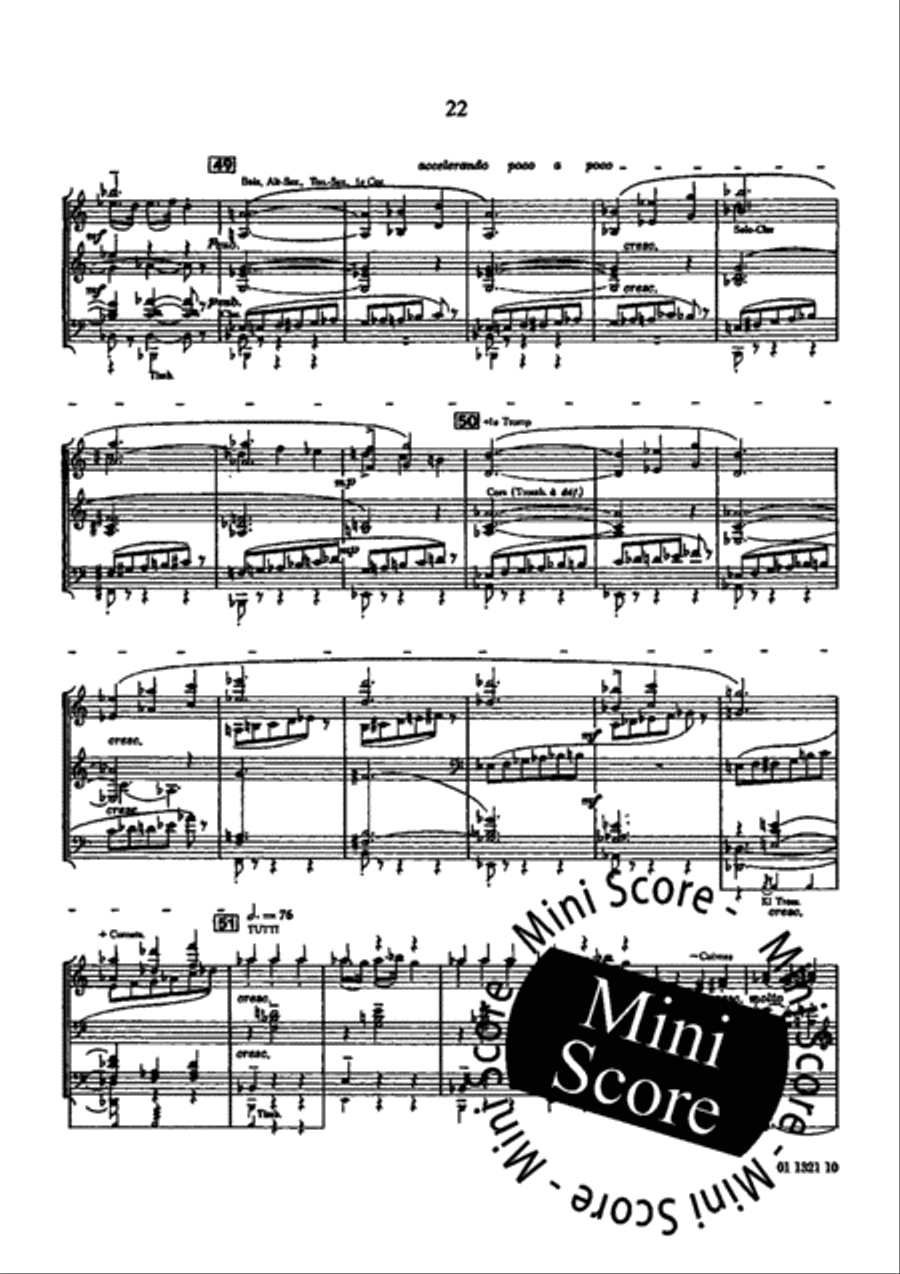 Symphonie de Paris Concert Band scores gallery preview page 26