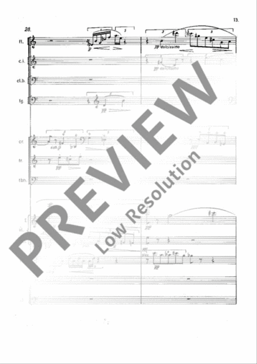 In memoriam: Die Weiße Rose English Horn scores gallery preview page 16