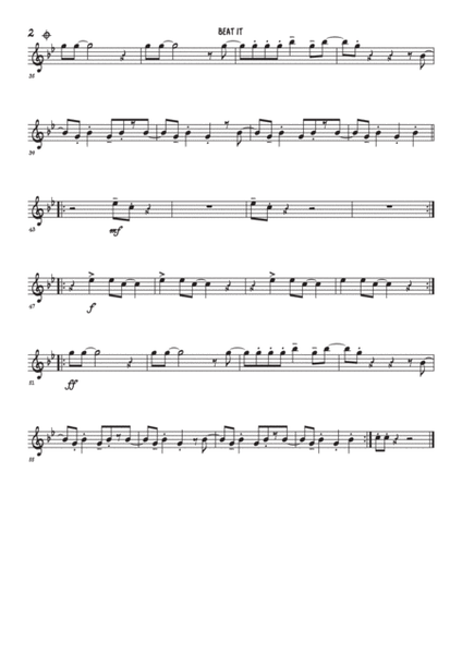 Beat It - Woodwind quintet image number null