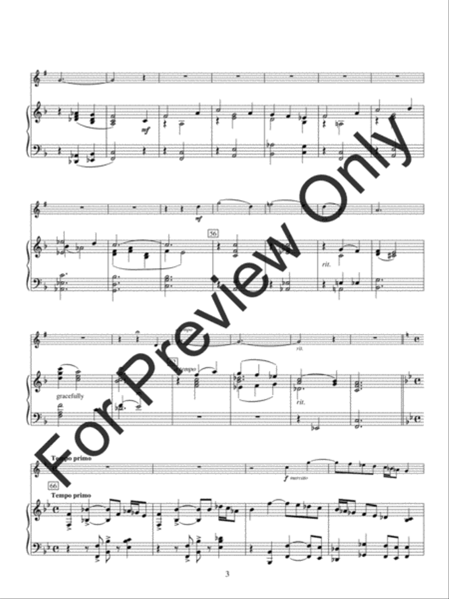 Contrasts Contrasts B-Flat Trumpet scores gallery preview page 6