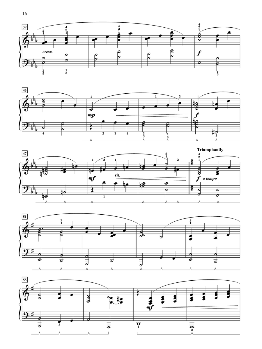 And Can It Be That I Should Gain? - Piano Solo Piano Solo scores gallery preview page 3