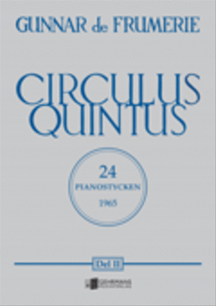 Circulus quintus Piano Solo scores gallery preview page 1