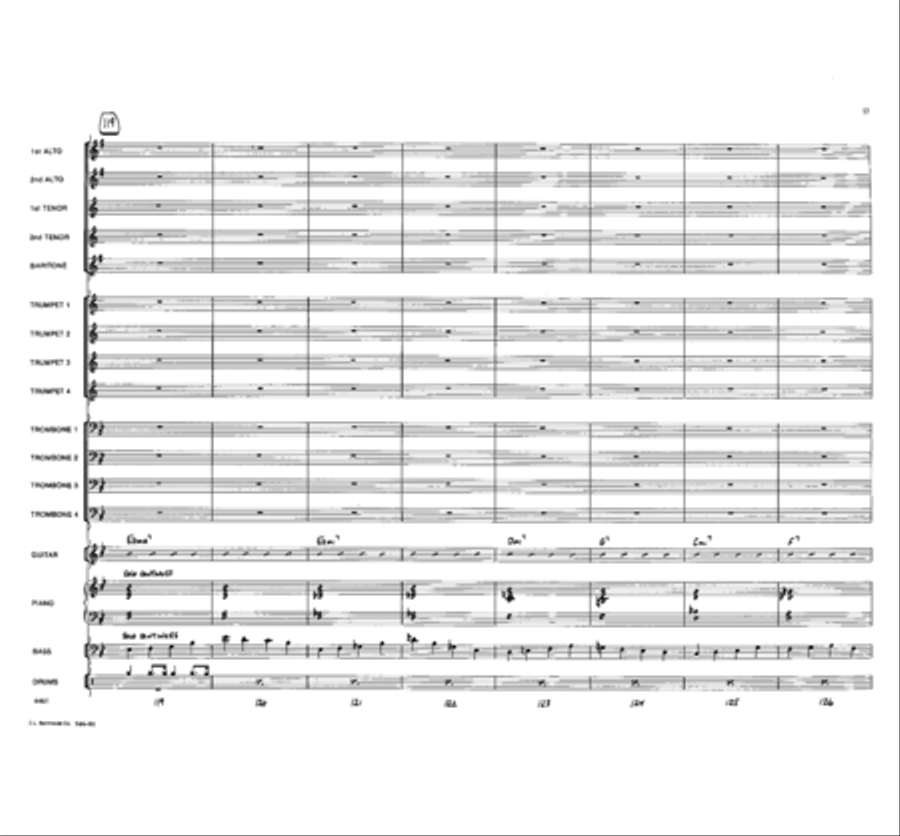 Exit 135 North Exit 135 North Jazz Ensemble scores gallery preview page 16