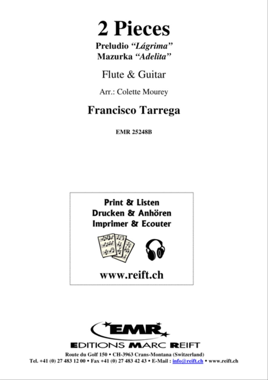 2 Pieces Flute scores gallery preview page 2