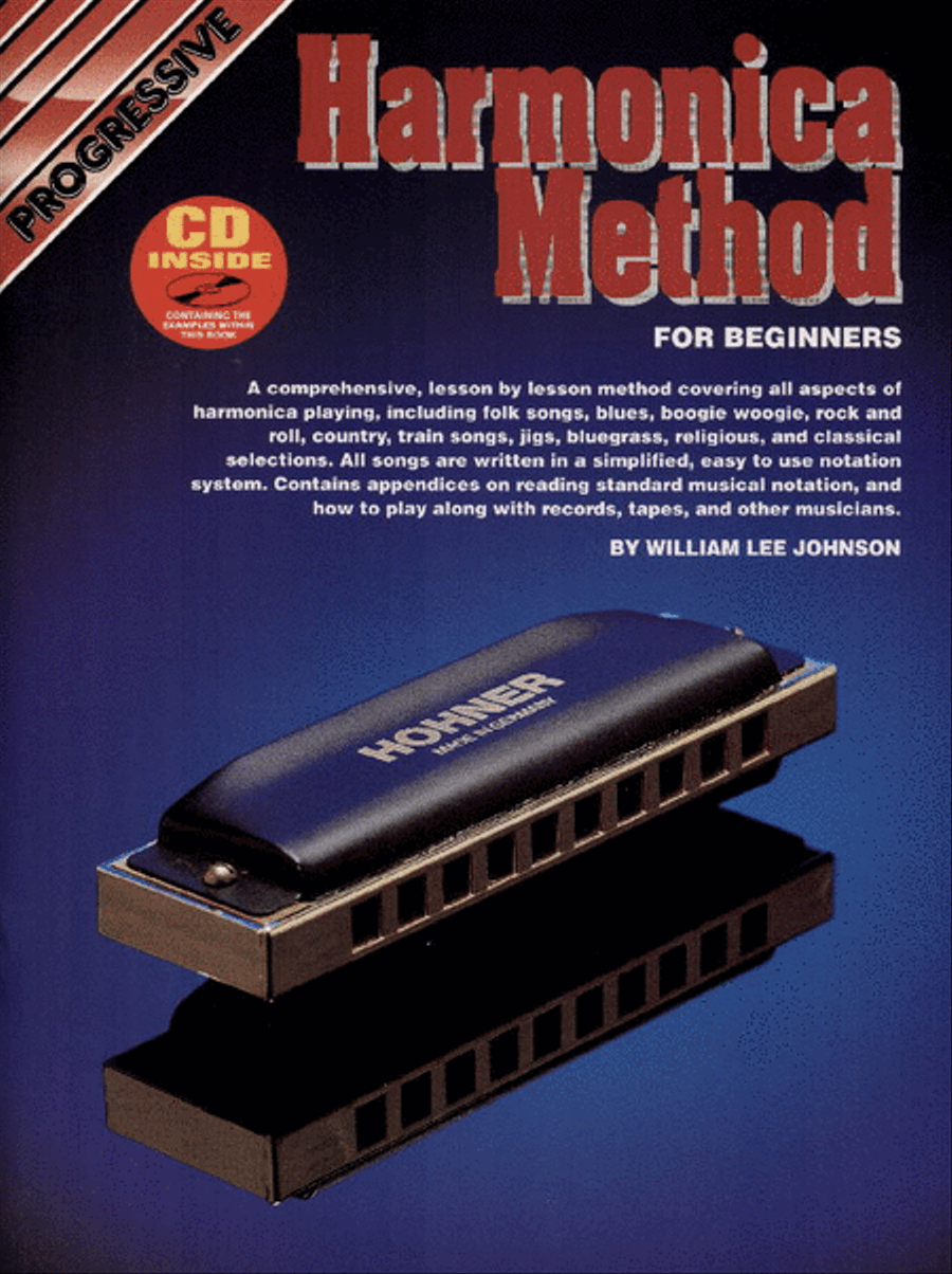 Progressive Harmonica Method (Book/CD) Harmonica scores gallery preview page 1