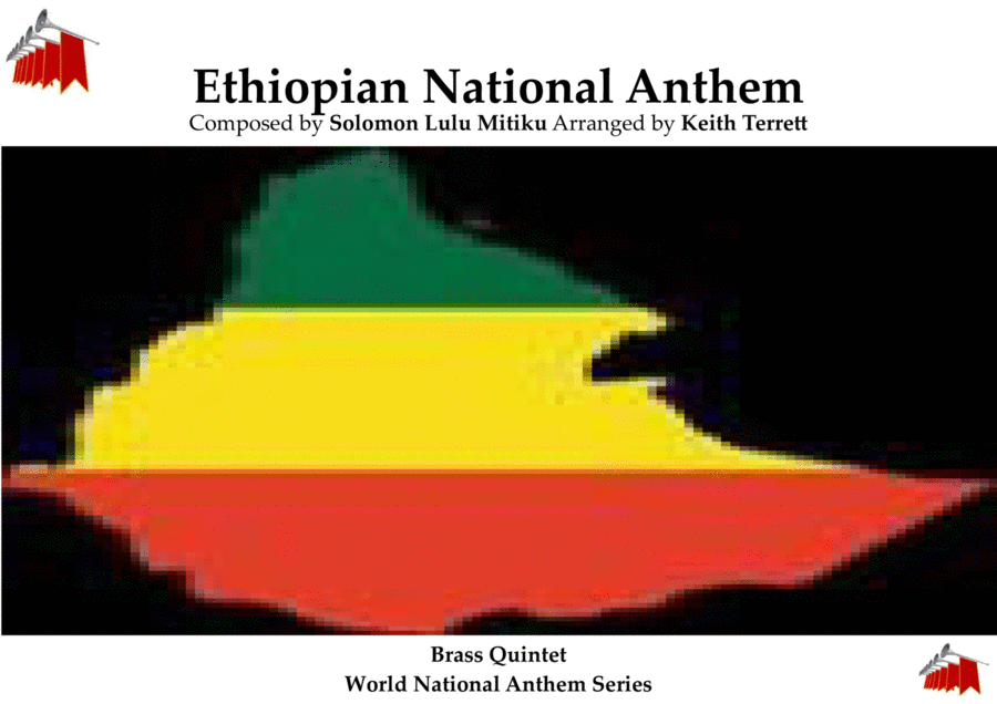 Ethiopian National Anthem (March Forward, Dear Mother Ethiopia) for Brass Quintet image number null