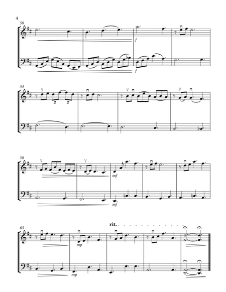 Clair De Lune - Violin & Cello Duet - Claude Debussy arr. Cellobat image number null