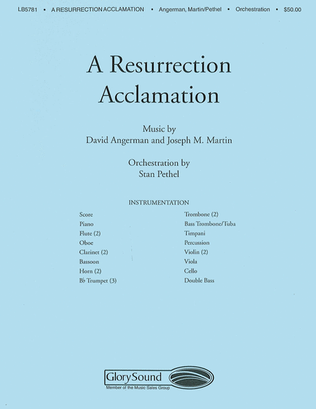 Book cover for A Resurrection Acclamation