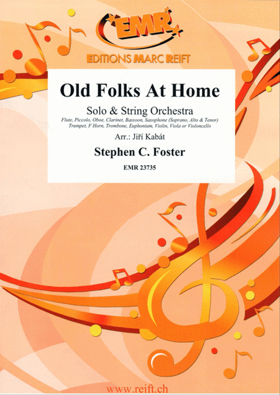 Old Folks At Home String Orchestra scores gallery preview page 1