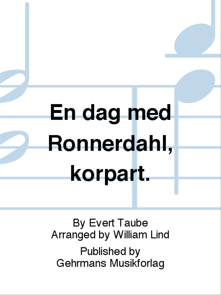 En dag med Ronnerdahl, korpart.