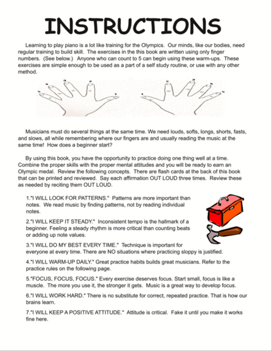 Bronze - Finger Olympiad (Beginning Piano) Piano Method scores gallery preview page 4