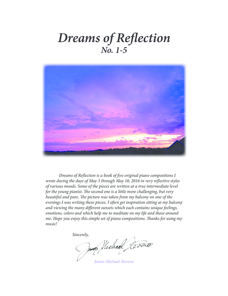 Dreams of Reflections, No. 1-5 - Piano Book image number null