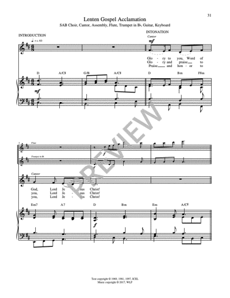 Mass of Saint Matthias - Full Score