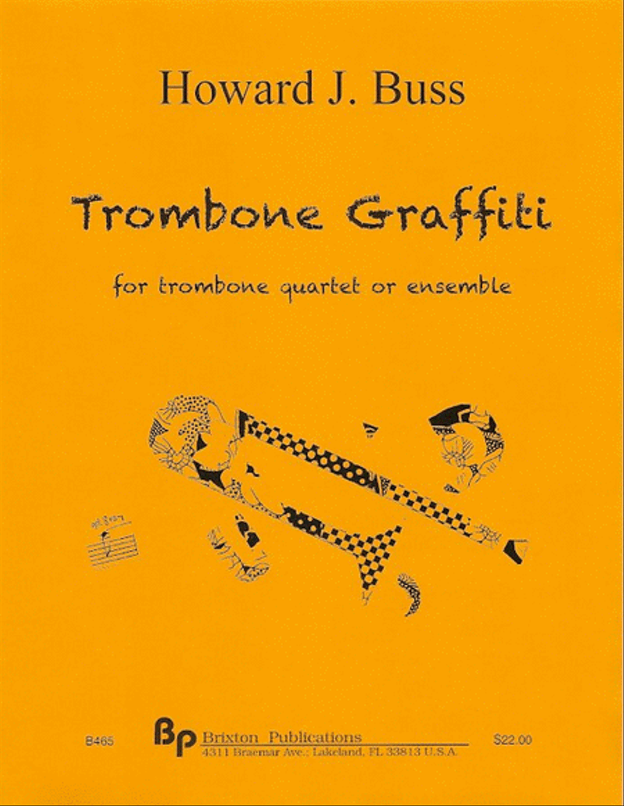 Trombone Graffiti Trombone Quartet scores gallery preview page 1