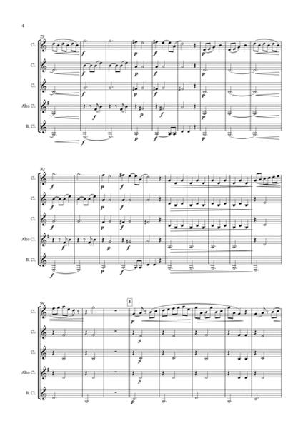 Fantaisie Valse for Clarinet Quintet image number null