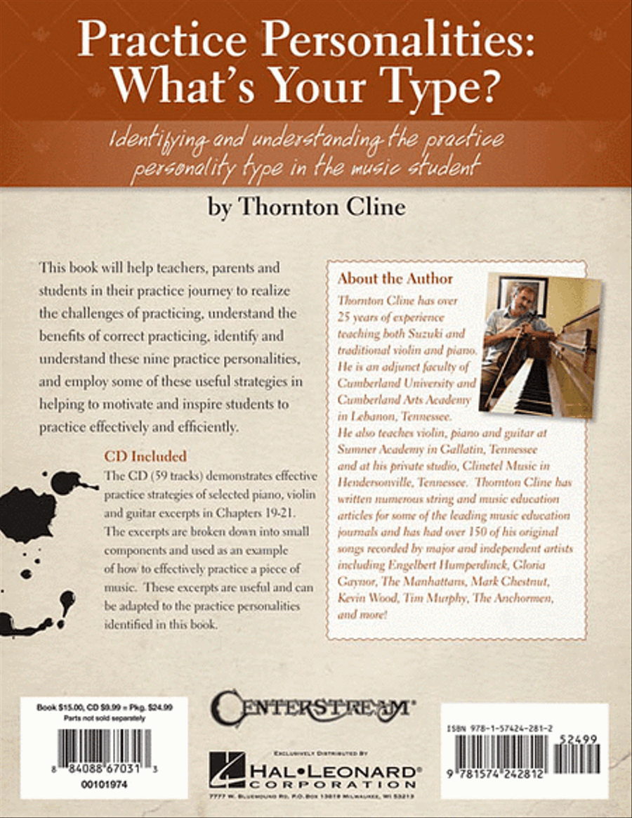 Practice Personalities: What's Your Type? CD scores gallery preview page 2