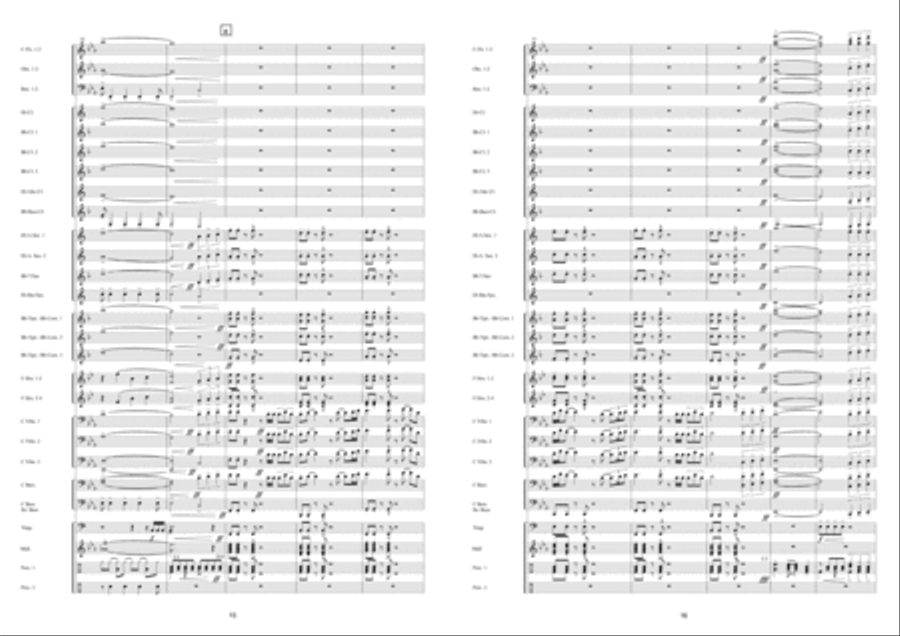 Comme d'Habitude Comme d'Habitude Concert Band scores gallery preview page 9